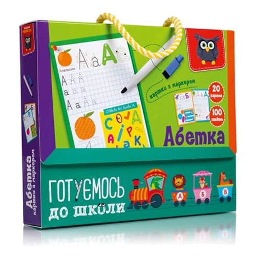 Навчальний набір Vladi Toys Готуємось до школи Алфавіт на листі (VT5010-21): Виробник Vladi Toys