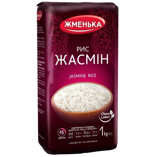 Рис Жменька Жасмин 1 кг (4820038700446)