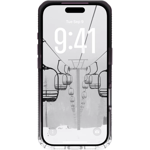 Чехол для iPhone Urban Armor Gear UAG Plyo Ice MagSafe Black/Clear Ombre (11452911404G) for iPhone 17 Pro