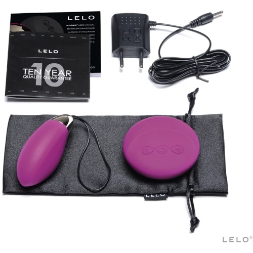 Виброяйцо LELO Lyla 2 Deep Rose, водонепроницаемое, пульт ДУ с вибрацией, технология SenseMotion