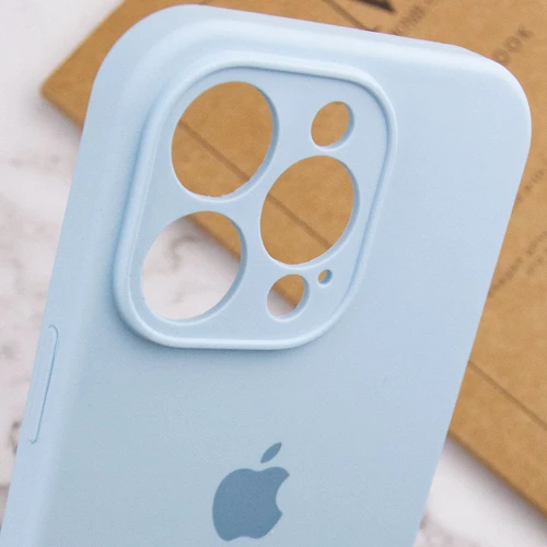 Чехол для iPhone Mobile Case Silicone Case Full Camera Protective Sweet Blue for iPhone 13 Pro Max фото 5