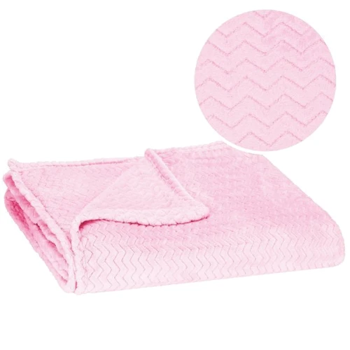 Плед Springos Extra Soft 160x200 см розовый (HA7142) фото 9