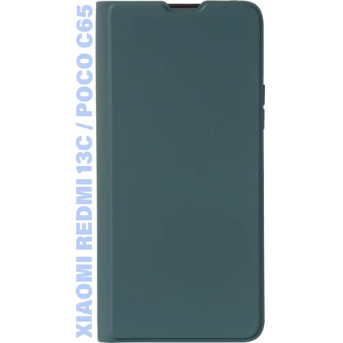 Чехол для телефонов BeCover Book Exclusive New Style Dark Green for Xiaomi Redmi 13C / Poco C65 (711195): Пленка в комплекте нет