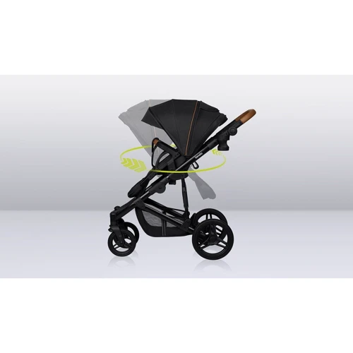 Коляска Lionelo MARI TOUR 3IN1 BLACK ONYX (LO-MARI TOUR 3IN1 BLACK ONYX) фото 17