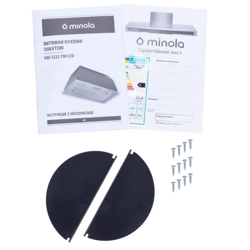 Вытяжка Minola HBI 5222 BL 700 LED фото 8