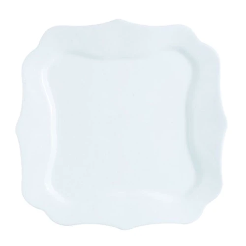 Тарелка Luminarc Authentic White десертная квадратная 20.5см (4701J)