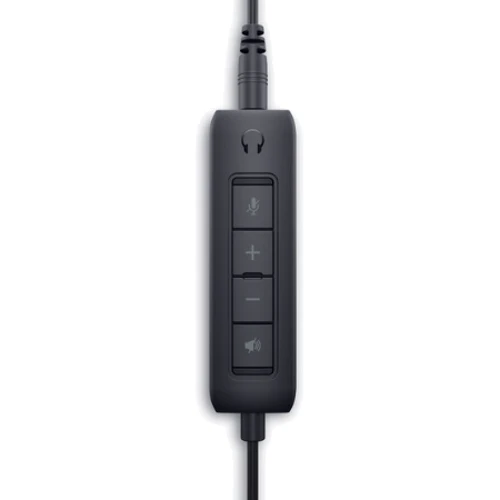 Навушники Dell Stereo Headset WH1022 Black (520-AAVV): Тип кріплення оголовные