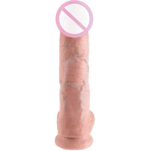 Фаллоимитатор Cock 10 Inch With Balls, 25.4х5.1 см