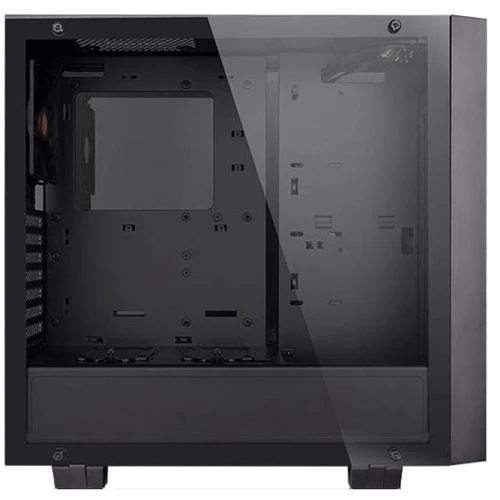 Корпус Thermaltake Core G21 Tempered Glass Edition (CA-1I4-00M1WN-00): Матеріал передній панелі сталь