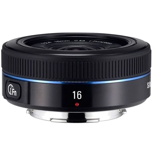 Объектив для фотоаппарата Samsung EX-W16ANW 16mm pancake: Байонет Samsung NX