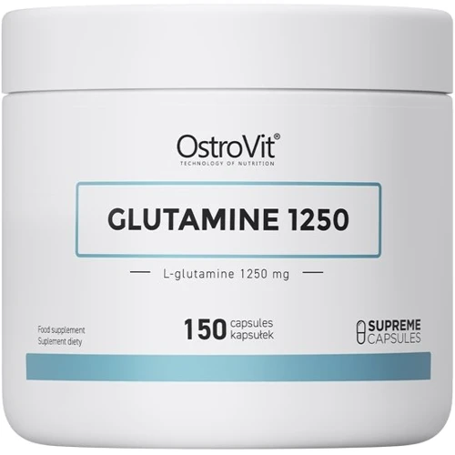 Аминокислота для спорта OstroVit Glutamine 1250 150 capsules