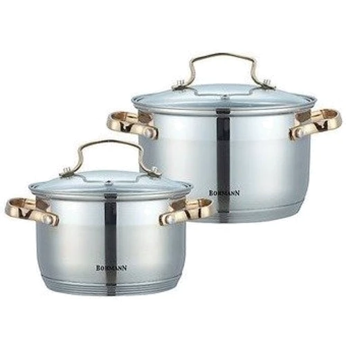 

Набор кастрюль Bohmann 1902-BH (4пр /2.1л, 2.9л/)