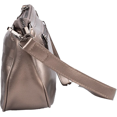 Женская сумка через плечо Valiria Fashion бронзовая (ODA8207-9): Тип Сумки