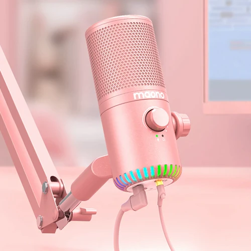 Мікрофон для геймерів Maono DM30 Pink (23-03-10-03): Тип Конференц