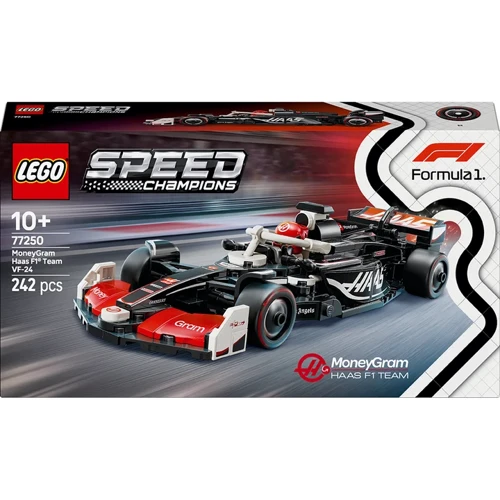 Конструктор LEGO Speed Champions Автомобіль для гонки MoneyGram Haas F1 Team VF-24 (77250)