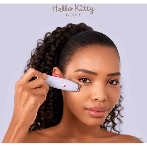 Мікрострумова ручка для підтяжки обличчя GESKE MicroCurrent Face-Lift Pen 6 в 1 Hello Kitty Purple (HK000014PU01) фото 5
