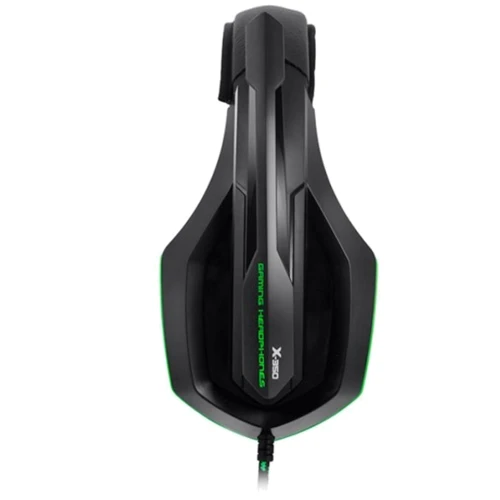 Наушники Gemix X350 Black/Green: Тип крепления оголовные