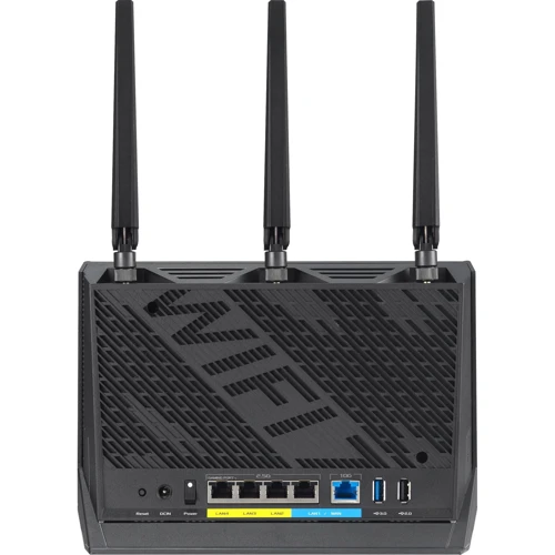 Маршрутизатор Wi-Fi ASUS RT-BE86U (90IG08W0-MO9A0V): Тип антенны внутренняя/внешняя