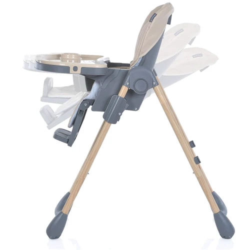 Стульчик для кормления El Camino Craft бежевый (ME 1115-W Beige) фото 8
