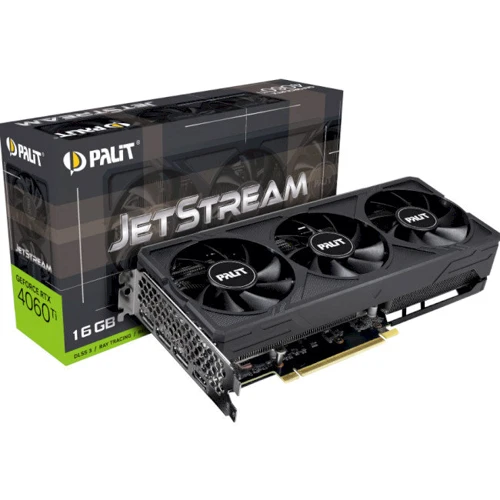Відеокарта Palit GeForce RTX 4060 Ti JetStream 16GB (NE6406T019T1-1061J)