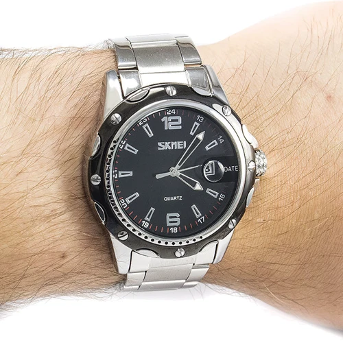 Наручний годинник Skmei 0992C Black: Водонепроникність 3 ATM