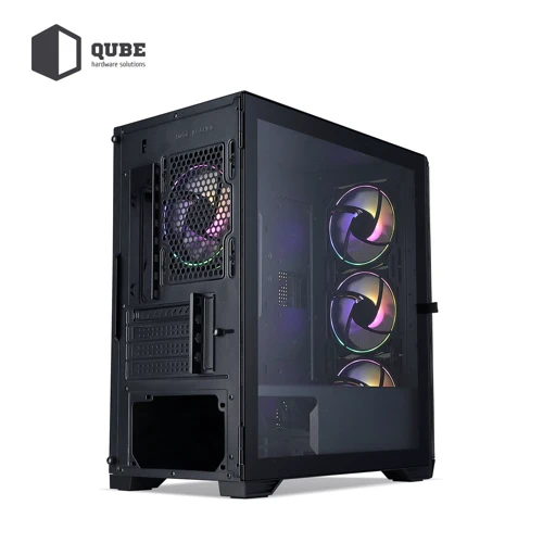 Корпус QUBE MESH 600W Black (MESH_F56U3) фото 6