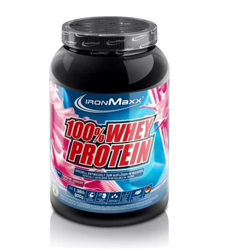 

IronMaxx 100% Whey Protein 900 g /18 servings/ Cherry Yogurt