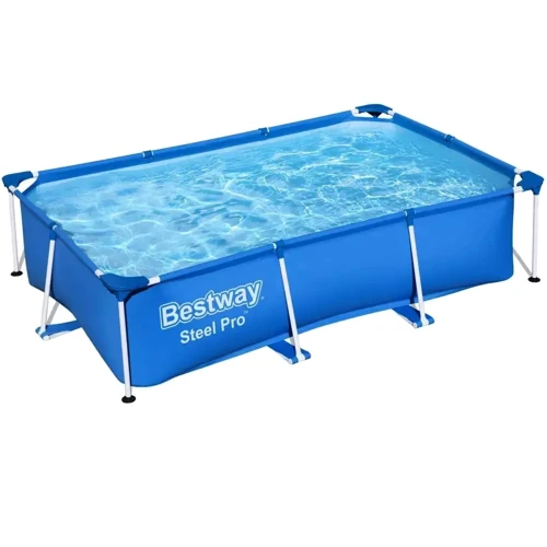 Бассейн Bestway каркасный 1270 л 228х159х42 см картриджный фильтр-насос 1250 л/ч (12965) фото 2