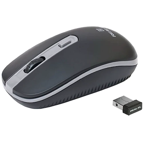 Мышь REAL-EL RM-303 Black/Grey