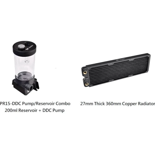 Кулер Thermaltake Pacific C360 DDC Hard Tube Water Cooling Kit (CL-W243-CU12SW-A): Призначення для процесора