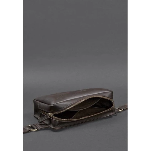 Женская поясная сумка BlankNote Dropbag Maxi темно-коричневая (BN-BAG-20-choko): Страна производитель Украина