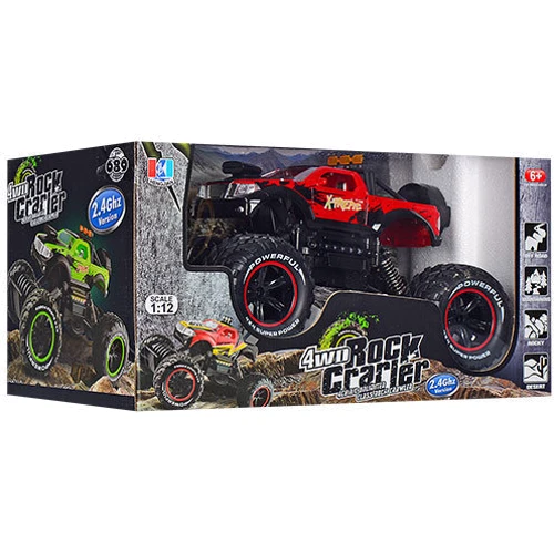 Джип HENG JIAN на радіокеруванні 689-356 на амортизаторах (Червоний)