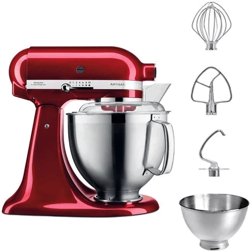 Кухонный комбайн KitchenAid Artisan 5KSM185PSEER: Количество скоростей 10