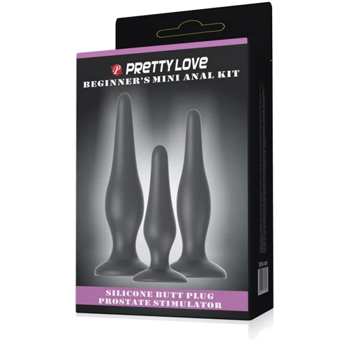Набор анальных пробок Pretty Love Begginer's Mini Anal Kit