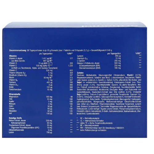 Orthomol Cardio Ортомол Кардіо 30 днів (порошок/таблетки/капсули): Тип Комплексные