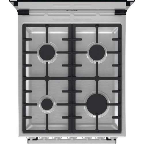 Плита комбінована Gorenje K5241XF: Кількість газових конфорок 4