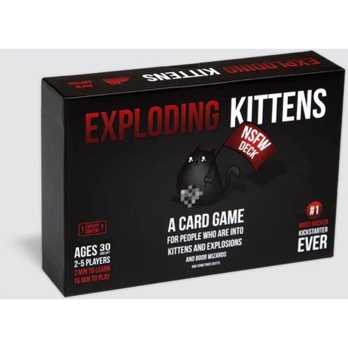 Настольная игра Exploding Kittens Exploding Kittens NSFW PACK