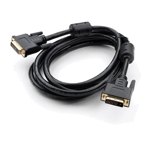 Кабель і перехідник Vinga DVI 24+1 3.0 m (VCPDCDVIMM3BK): Тип кабель