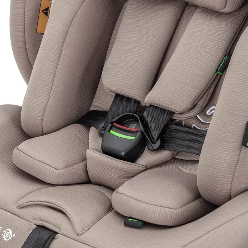 Автокресло Carrello Octopus CRL-16002 Seashell Grey i-Size 40-150 см ISOFIX с поворотом фото 9