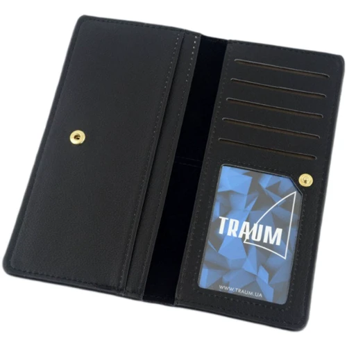 Мужской кошелек Traum черный (7203-75): Страна производитель Украина