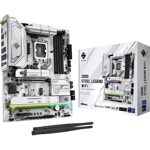 ASRock Z890 Steel Legend WiFi: Оперативная память 4xDDR5 9066+ МГц, до 256 ГБ