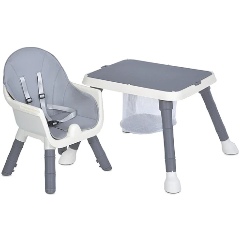 Стульчик для кормления Bambi серый (M 6041 Gray)