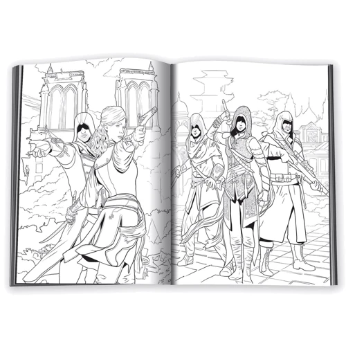 Assassin'S Creed. Офіційна розмальовка: ISBN 978-617-7489-17-6