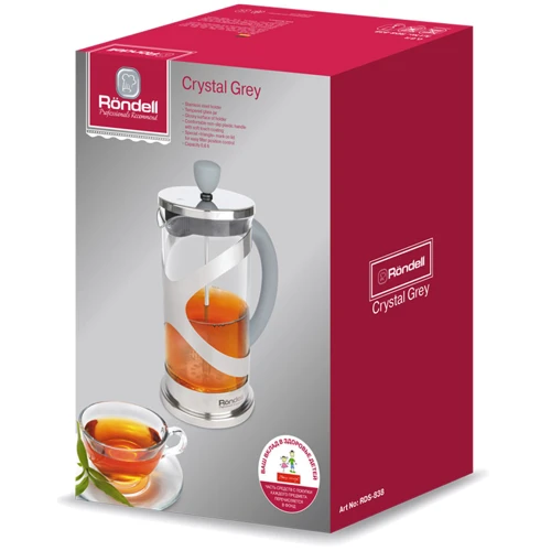 Френч-прес Rondell Crystal Grey 0.6 л (RDS-838): Тип френч-пресс