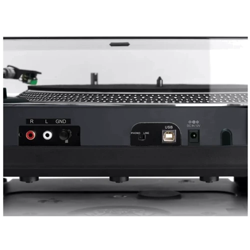 Виниловый проигрыватель Lenco L-3828BK Black: Размеры, мм 151х450х365