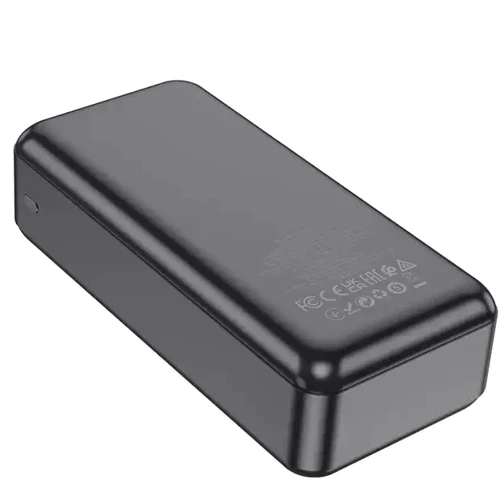 Зовнішній акумулятор Hoco Power Bank 30000mAh J101B Astute 22.5W Black: Вбудований кабель немає