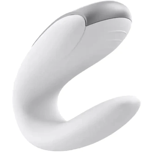 Вібратор для пар з пультом Satisfyer Double Fun (білий)