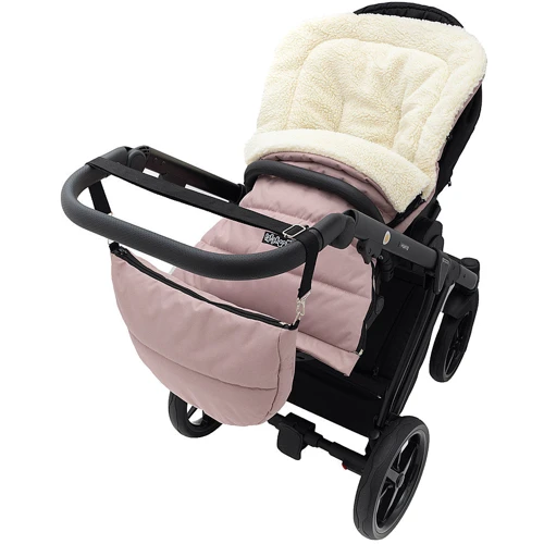 Зимний конверт Babyroom Wool №20 c удлинением каппучино (626138)