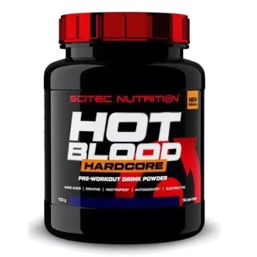 Энергетик Scitec Nutrition Hot Blood Hardcore 700 g / 56 servings / guarana: Тип Энергетики