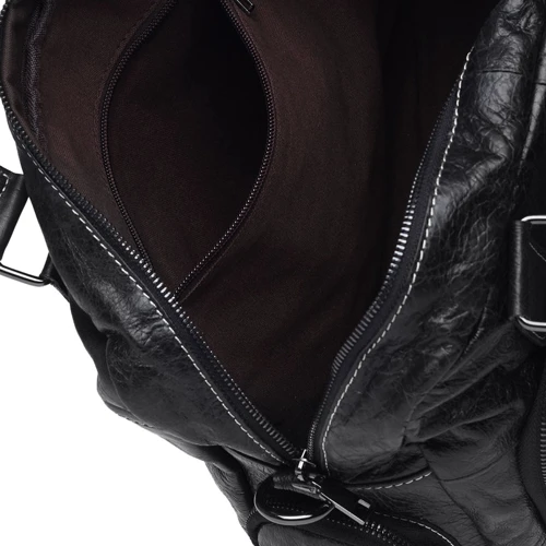 Чоловіча дорожня сумка Keizer чорна (K11028-black): Стиль Повсякденний (Casual)